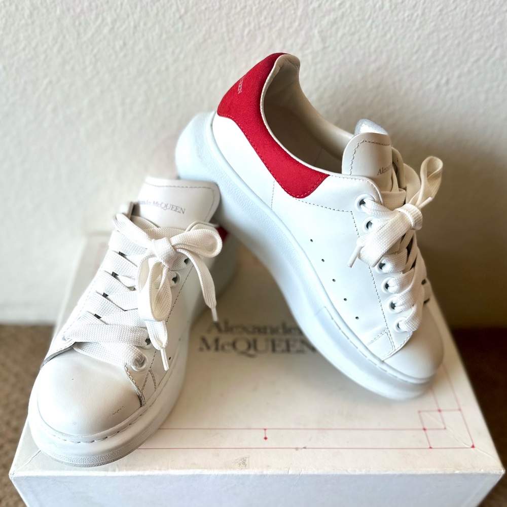 Size 6 - Alexander McQueen Oversized Lush Red